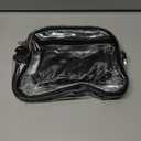 USPECLARE Clear Bag for Stadium Events Clear Handbags Purses for Sports Fans Transparent Crossbody Bag for Concerts Festivals