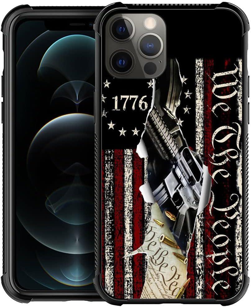DJSOK Compatible with iPhone 11 CaseDesign Pattern Back Bumper Anti Scratch Reinforced Corners Soft TPU Caver,Cases for Men Women-Classic American Flag 1776 We The People DJSOK Compatible with iPhone 11 CaseDesign Pattern Back Bumper Anti Scratch Reinforced Corners Soft TPU Caver,Cases for Men Women-Classic American Flag 1776 We The People