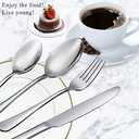 Forks,Set of 30 Top Food Grade Stainless Steel Forks Silverware Set, Flatware Bulk,8 Inches, Mirror Polished & Dishwasher Safe, New Apartment Essentials (30pcs (Big Mac Sets-Gift Box))