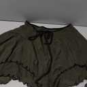 Verdusa Women's Y2k Renaissance Skirt Asymmetrical Hem Flowy Tierd Layer Fairy Goth Rave Outfits S