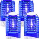 2026 New Bug Zapper Indoor Plug in Mosquito Killer Mosquito Zapper with Bug Lights, Electronic Fly Traps Indoor for Home, Living Room, Kitchen, Baby Room, Bedroom, Office, Flying Insect Trap (4Pack)