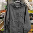 Men's Waterproof Ski Snowboarding Jacket Windproof Warm Coat with Detachable Hood, 2XL