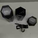 Ginsco Car Trash Can Cup Holder, 2 Pack Mini Trash Can with Lid, Car Accessories for Interior, Leakproof Small Trash Cup for Home with Additional 2 ABS Hooks and 90pcs Trash Bags Black (600ml x 2)