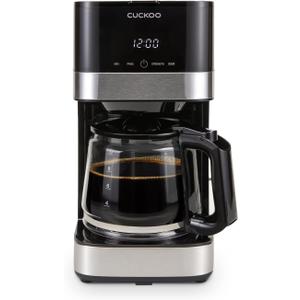 CUCKOO Classic 10-Cup Drip Coffee Maker, Easy To Use Coffee Machine with Programmable Timer, Includes Glass Coffee Pot with Two Brew Strength Settings and Reusable Mesh Filter (CCM-BD011B) CUCKOO Classic 10-Cup Drip Coffee Maker, Easy To Use Coffee Machine with Programmable Timer, Includes Glass Coffee Pot with Two Brew Strength Settings and Reusable Mesh Filter (CCM-BD011B)