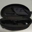 Camera Glasses Video Glasses HD Smart Glasses Recording Outdoor Sport Glasses with Camera Wearable Eyeglass Built-in 32G Memory Card only Open on Computer (Gray)