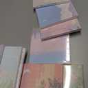 Nezyo 12 Sets Paint by Numbers Kit with Frame for Adult Beginners, Paint by Number DIY Acrylic Painting Canvas for Painting Party, Classroom Activity Birthday Gift, 8 x 8 Inch