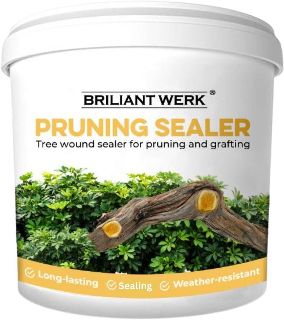 28 oz Transparent Tree Pruning Sealer - Tree Wound Sealer - Protective Coating for Pruning Cuts & Grafting Ideal for Tree Bark & Branch Care
