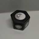 DNDND Dual D20 8-in-1 Spinner Metal Dice - Hexagonal Spinning D&D Monster Themed Dice Set for TTRPG Dungeons and Dragons, Dungeon Masters with Collectible Gift Tin (Silver with Red)