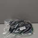 ANRABESS Bathing Suit for Women Tummy Control Bikini Set 2026 Beach Front Ruched Mid Waist Swimsuit with Adjustable Straps (X-Large, Black)