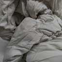 Bedsure Queen Size Comforter Set, Beige Soft Prewashed Bedding for All Seasons, 3 Pieces GentleSoft Warm Down Alternative Bed Set, 1 Lightweight Comforter (90"x90") and 2 Pillowcases (20"x26")