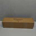 KAMANINA Bronze Curtain Rods for Windows 72 to 144 Inches (6-12ft), 1 Inch Long Curtain Rod 32 to 144, Heavy Duty Decorative Single Drapery Rods, Twisted Cage End