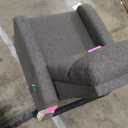 Sweetcrispy Massage Recliner Chair for Adults, Adjustable Home Theater Seating with Lumbar Support, Small Recliners for Small Spaces, Dark Grey (25.2"D x 29.2"W x 38.7"H)