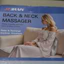 Shiatsu Back and Neck Massager with Heat  Deep Kneading Lower Back Massager Pillow for Relaxation  Corded Design for Lower Back  Gift for Your Loved Ones,Gray