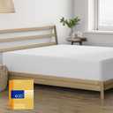 Thread Spread 100% Cotton Queen Fitted Sheet Only - 600 Thread Count Cotton Fitted Sheet Queen, Luxuriously Soft, Cooling 16" Deep Pocket Sateen Weave Bottom, Luxury Hotel Quality - Silver Grey