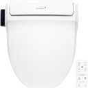 SmartBidet SB-1000 Smart Bidet Electric Bidet Toilet Seat with Heated Seat, Warm Water, Air Dryer Remote Control, Round