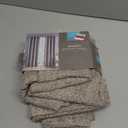 Joydeco Blackout Curtains for Bedroom - Nature Linen 84 Inch Long 100% Light Blocking 2 Panels Set, Rod Pocket & Back Tabs Living Room Drapes, Thermal Insulated Room Darkening Window Curtains