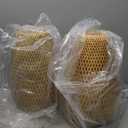 Bamboo Lamp Shade, 2-Pack Hand-Woven Bamboo Rattan Hanging Light Shade,D 9.05" Rattan Table Lamp Shade for Floor Lamp, Wall Sconces Light Cover Table Light,Pendant light