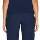 COZYFIT Scrubs for Women Set Medical Uniform - V-Neck Top & Straight Leg Pants with 9 Pockets, Unisex Workwear COZY SCRUBS (Blue, L)