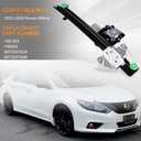 Front Right Passenger Side Power Window Regulator with Motor Assembly Compatible for 2013-2018 Nissan Altima, Replacement 748-065
