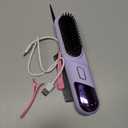 VividUS Cordless Hair Straightening Brush, Mini Portable Hair Straightening Comb, Wireless USB Rechargeable, Fast Heating, Lightweight for Travel