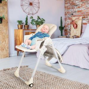 Total Tactic AD10057BE 3-in-1 Convertible Baby High Chair for Toddlers, White