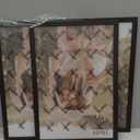 16x24 Frame Set of 3, Black Wood Grain 16x24 Poster Frame for Gallery Wall Mounting (3 Pack,Black)