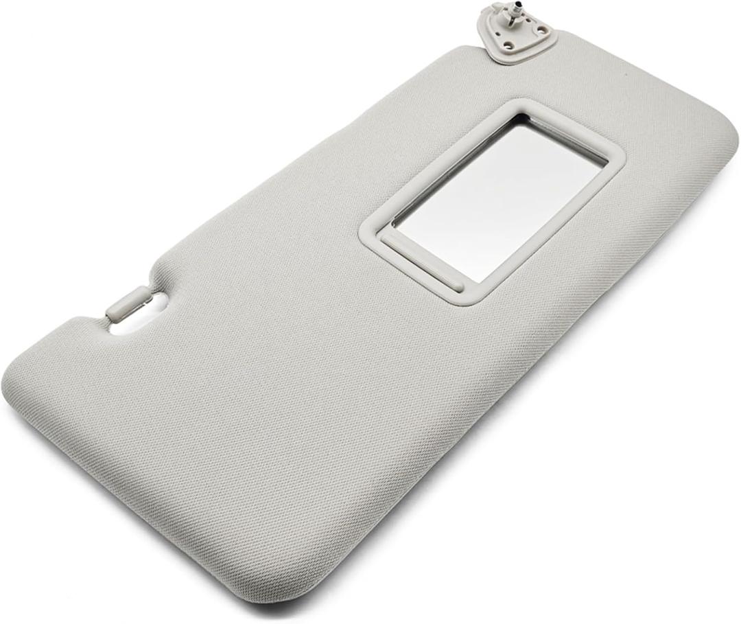Passenger Side Sun Visor 96400-EL31A Fit for Nissan Versa 2007-2012 Front Right Side Sun Protection Shade Gray