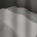 Large Area Rugs for Living Room Bedroom, 4x6 Feet White Rug, Minimalist Modern Shag Rug, Soft Thick Comfy Memory Foam Indoor Carpet, Non-Slip Washable Rug for Boys Girls Dorm Nursery Room Home Decor