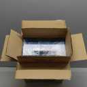 Small Fish Tank 2 Gallon Glass Aquarium Starter Kits Self Cleaning w/Colorful LED Light for Betta Shrimp Guppy Jellyfish Goldfish Beta,Room Decor Desktop, Gifts (Clear)