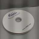 Ribbli Dark Red Velvet Ribbon 3/8 Inches Continuous 25 Yard Spool Dark Red Christmas Ribbon for Gift Wrapping Crafts Home Decor