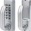 Gate Security Waterproof Mechanical Combination Lock for Office Door, Home Decoration, and Outdoor Security