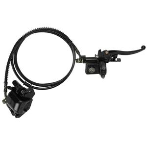 HIAORS Left Hand Hydraulic Disc Brake Master Cylinder Caliper Compatible with Taotao Sunl Roketa Nst 50cc 70cc 90cc 110cc 125cc Peace Eagle Cool Sports Mini Bike ATV Quad 4 Wheeler Parts