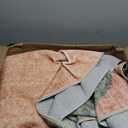 Large Modern Area Rugs 8x10 Washable Rug for Living Room Bedroom Dining Room, Retro Rust Orange Geometric Non Slip Carpet