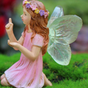 Fairy Garden Figurines - Lovely Vintage Angel Fairy Figurines for Planter Pot, Home Decor, Cake Topper, Car Decor, Micro Landscape, Birthday Party Favors Gift