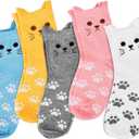 Ulrhpc Gifts for Women Teen Girl Her Mom Women's Cute Cat Socks Valentines Day Mothers Day Christmas Birthday Gift