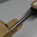 Ivilon Tension Curtain Rod - Spring Tension Rod for Windows or Shower, 24 to 36 Inch. Brushed Nickel