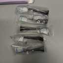 12 Pack Replacement Toothbrush Heads Compatible with fairywill P11 T9 Electric Toothbrush, W Shape Bristle Designed, Soft and Sanitary for Model P11 T9 Toothbrushes (Black)