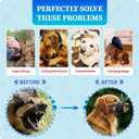 Dog Muzzle for Big Dogs - Soft Mesh Dog Muzzle Extra Large Sized Air Mesh | Adjustable Muzzles to Prevent Biting Barking Chewing Allows Panting Drinking