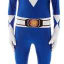 Morphsuits Power Ranger Costume Adult, Power Rangers Costume Adult Men, Power Ranger Costume Adult Woman (X-Large, Blue)