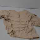 EraSpooky Men Muscle Shirt Bodybuilder Halloween Costume Accessory for Adult Muscle Shirt Padded Beige XL