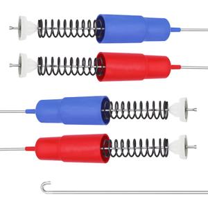 Washer Suspension Rod Kit WH16X26908 & WH16X26909 23.6 Inch Fit for GE Hot-point GTW330ASK4WW HTW200ASK0WW HTW200ASK1WW HTW200ASK2WW HTW200ASK3WW HTW200ASK4WW HTW240ASK0WS HTW240ASK1WS HTW240ASK2WS