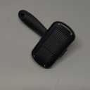 Swihauk Self Cleaning Slicker Brush - Skin Friendly for Dogs & Cats, Deshedding Grooming Tool for Shedding Hair, Puppy Brush for Haired Pets (Gray)