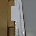 1 Diameter Curtain Rods Itself is 30 to 90 inch 1 Pack Fit 30-84 inch Window with Heavy Duty Adjustable Rod Matte White Splicing Metal Extra Long Curtain Rod for Windows