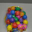 Hovenlay Ball Pit Balls Phthalate Free BPA Free Crush Proof Plastic - 7 Bright Colors in Reusable Play Toys for Kids with Storage Bag