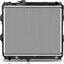 SCITOO Engine Coolant Radiator Assembly for 1988 1989 1991 1992 1994 for Toyota for 4Runner 3.0L 1988-1993 1995 for Toyota for Pickup 3.0L Replace CU50