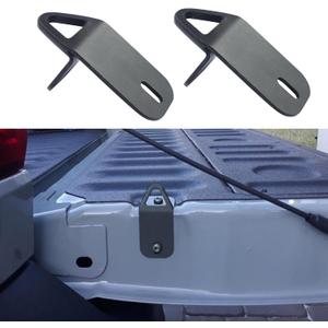 Tie Down Anchor Compatible with Ford Maverick Accessories 2022 2023 2024 2025 Truck Cargo Anchor Hook Steel Tailgate Bed Cleat Heavy Duty Pickup Cargo Lashing Ring 2PCS