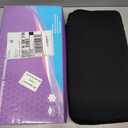 Gel Seat Cushion, Cooling Thick Big Breathable Honeycomb Design Absorbs Pressure Points Seat Cushion with Non-Slip Cover for Office Chair Home Cars Wheelchair