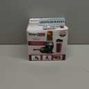 Ninja Fit Compact Personal Blender, Portable Blender for-Smoothies, Shakes, Food Prep, and Frozen Blending, 700-Watt Base, (2) 16-oz. Cups and Spout Lids, Black QB3001SS