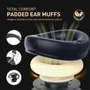 AILIHEN Wired Headphones with Microphone Volume Control Noise Isolating Red | Over Ear Headphones Wired for Teens and Adults, Super Soft Cushions, Portable Bag, Durable 3.5mm for PC, Tablet&Chromebook