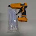 100W Cordless Hot Glue Gun for DeWalt 20V MAX Battery (Tool Only) Wireless Power Glue Gun Full Size with 12pcs Glue Sticks(0.43")(11mm) for Art DIY Craft Home Repair School(Battery Not Included)